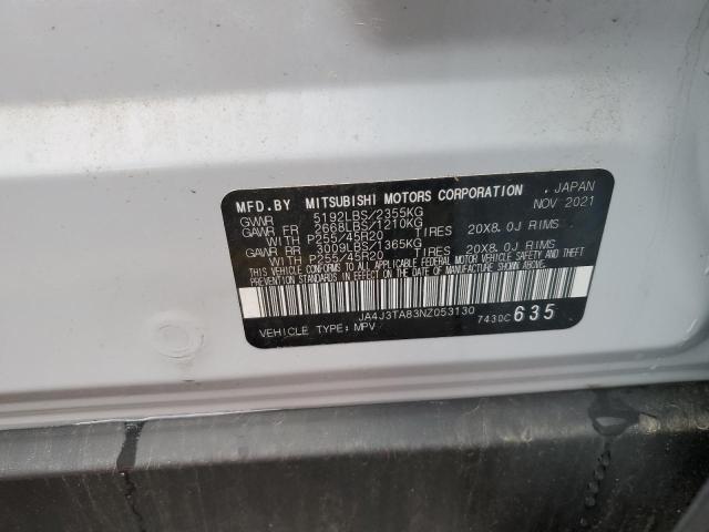 Photo 14 from auction – 2022 MITSUBISHI OUTLANDER with VIN JA4J3TA83NZ053130