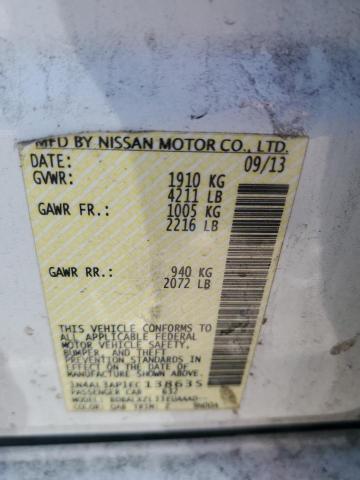 Photo 13 from auction – 2014 NISSAN ALTIMA 2.5 with VIN 1N4AL3AP1EC138635