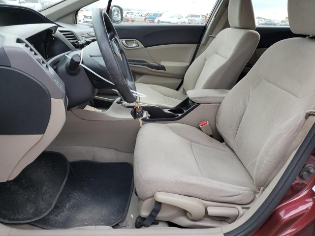 Photo 7 from auction – 2012 HONDA CIVIC LX with VIN 19XFB2F59CE032086