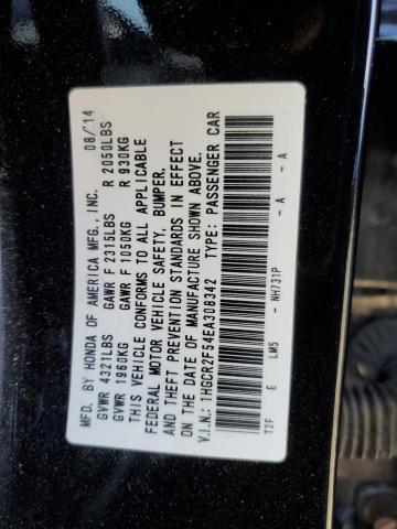 Photo 12 from auction – 2014 HONDA ACCORD SPO with VIN 1HGCR2F54EA308342