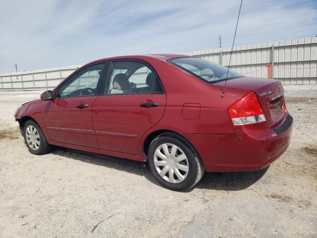 Photo 2 from auction – 2009 KIA SPECTRA EX with VIN KNAFE221195634069