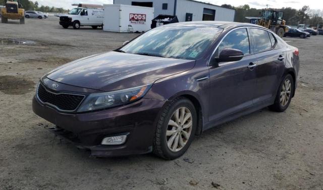KIA OPTIMA EX 2014 with VIN 5XXGN4A76EG329441 - Photo from auction