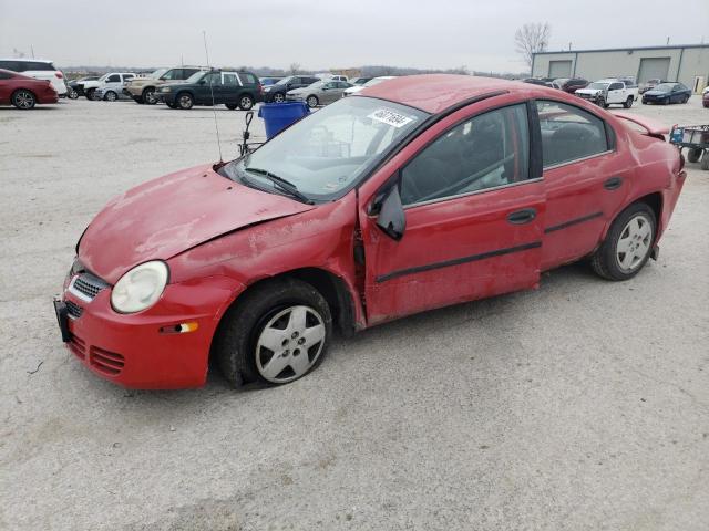 DODGE NEON BASE 2005 with VIN 1B3ES26C85D101902 - Photo from auction