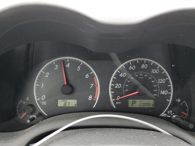 Photo 9 from auction – 2009 TOYOTA COROLLA BA with VIN 1NXBU40E19Z012630