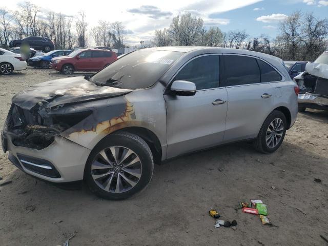 ACURA MDX TECHNO 2015 with VIN 5FRYD3H46FB001324 - Photo from auction