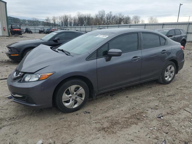 HONDA CIVIC LX 2014 with VIN 2HGFB2F50EH553044 - Photo from auction
