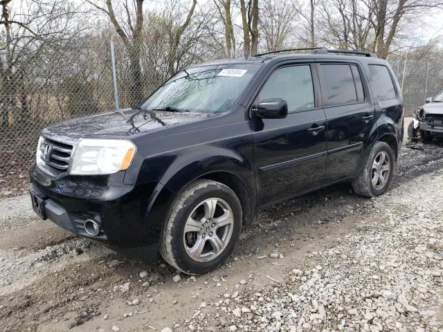 HONDA PILOT EXL 2012 with VIN 5FNYF4H69CB040794 - Photo from auction