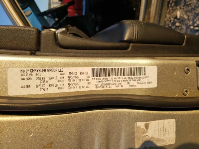 Photo 14 from auction – 2011 JEEP GRAND CHER with VIN 1J4RS4GG8BC644045