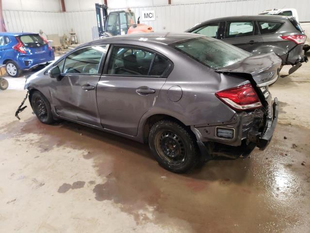 Photo 2 from auction – 2014 HONDA CIVIC LX with VIN 19XFB2F56EE055232