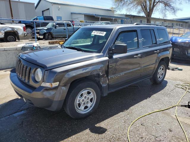 Photo 1 from auction – 2016 JEEP PATRIOT SP with VIN 1C4NJPBB9GD802849