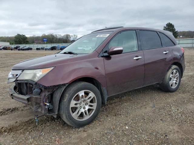 Photo 1 from auction – 2009 ACURA MDX TECHNO with VIN 2HNYD286X9H531267