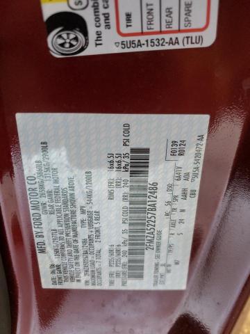 Photo 13 from auction – 2007 FORD FREESTAR S with VIN 2FMZA52257BA12486