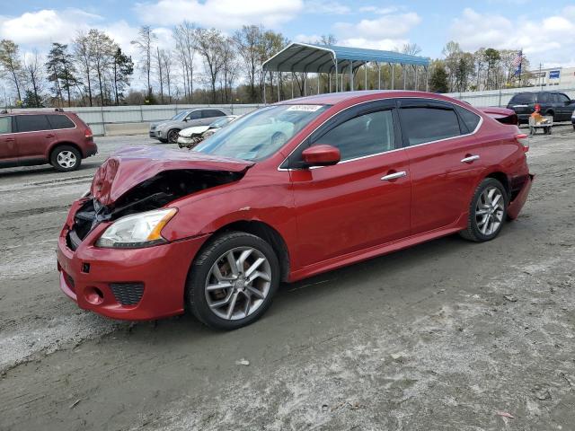 NISSAN SENTRA S 2014 with VIN 3N1AB7AP3EL646164 - Photo from auction