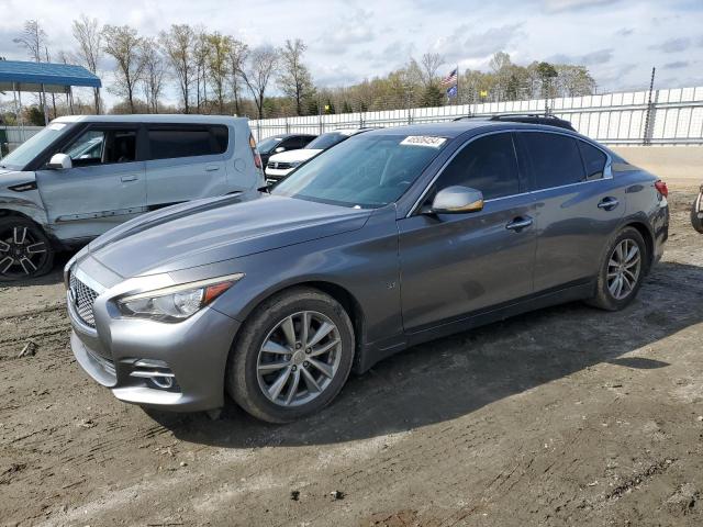 INFINITI Q50 BASE 2014 with VIN JN1BV7AR1EM704274 - Photo from auction