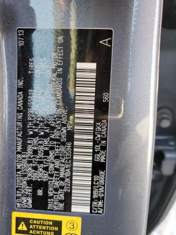 Photo 13 from auction – 2014 LEXUS RX 350 with VIN 2T2ZK1BA1EC135946