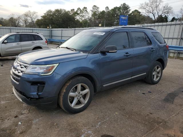 FORD EXPLORER X 2019 with VIN 1FM5K7D89KGA77805 - Photo from auction