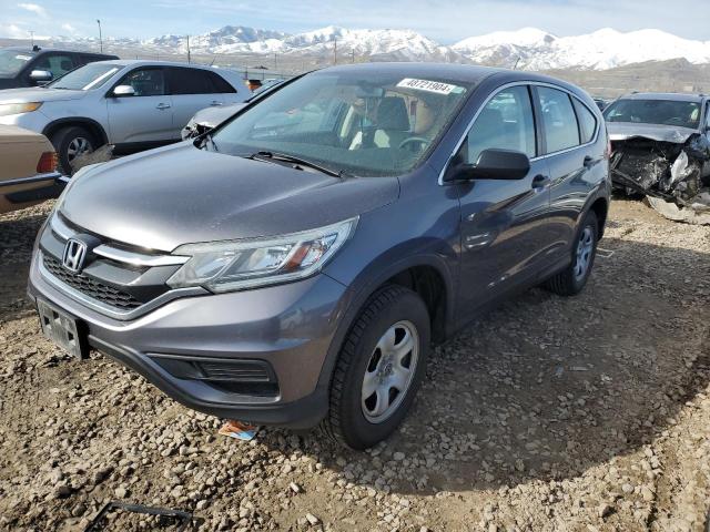 Photo 1 from auction – 2016 HONDA CR-V LX with VIN 2HKRM4H38GH607276
