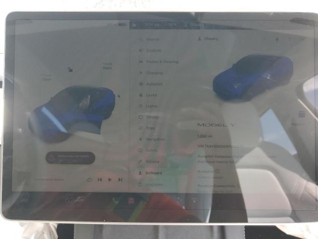 Photo 9 from auction – 2024 TESLA MODEL Y with VIN 7SAYGDED5RF009277