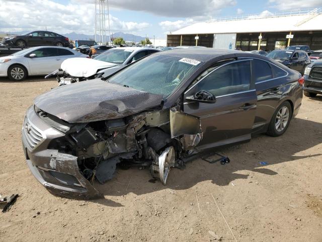 HYUNDAI SONATA SE 2017 with VIN 5NPE24AF8HH563905 - Photo from auction
