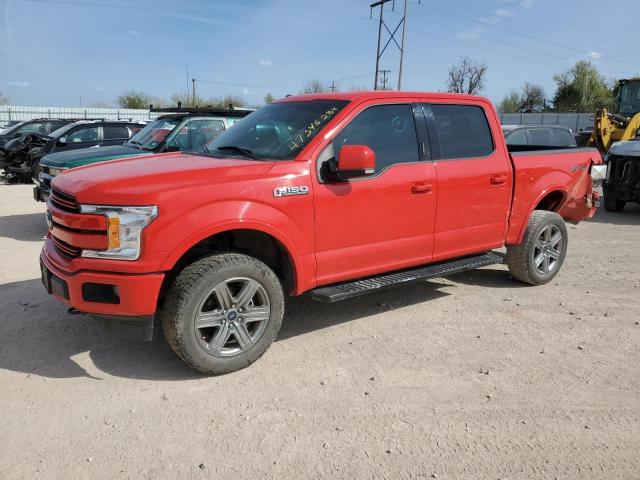 FORD F150 SUPER 2018 with VIN 1FTEW1E52JKE19634 - Photo from auction