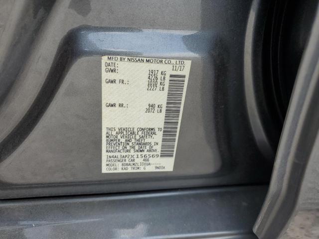 Photo 12 from auction – 2018 NISSAN ALTIMA 2.5 with VIN 1N4AL3AP2JC156569