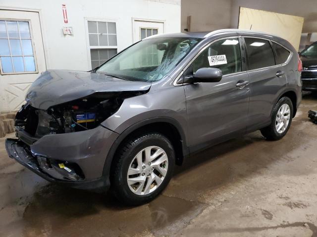 HONDA CR-V EXL 2015 with VIN 2HKRM4H75FH661345 - Photo from auction