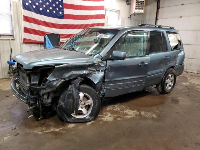HONDA PILOT EX 2006 with VIN 2HKYF18526H524284 - Photo from auction