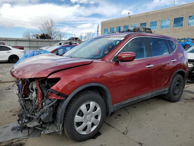 NISSAN ROGUE S 2015 with VIN 5N1AT2MV7FC756649 - Photo from auction