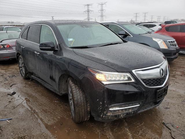 Photo 4 from auction – 2014 ACURA MDX TECHNO with VIN 5FRYD4H40EB002005
