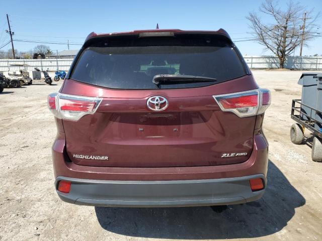 Фото 6 с аукциона – 2016 TOYOTA HIGHLANDER с VIN 5TDJKRFH3GS354697