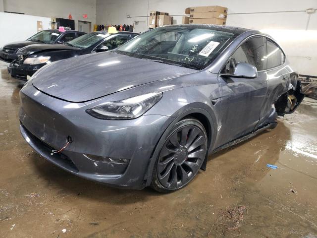 TESLA MODEL Y 2023 with VIN 7SAYGDEF7PF879238 - Photo from auction
