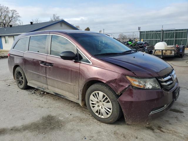 Photo 4 from auction – 2014 HONDA ODYSSEY LX with VIN 5FNRL5H23EB133071