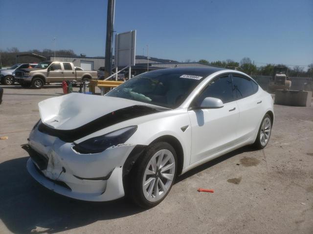 TESLA MODEL 3 2022 with VIN 5YJ3E1EA3NF315602 - Photo from auction
