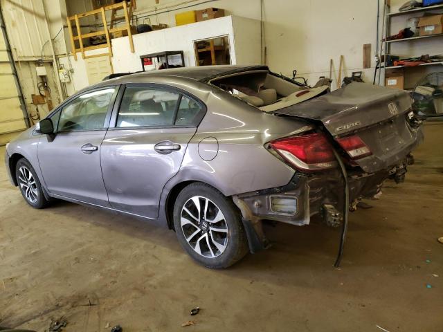 Photo 2 from auction – 2013 HONDA CIVIC EXL with VIN 19XFB2F94DE090966