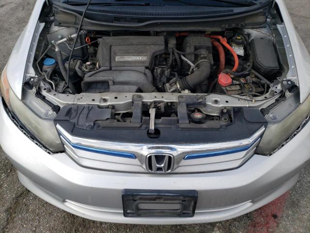 Photo 11 from auction – 2012 HONDA CIVIC HYBR with VIN JHMFB4F22CS003400