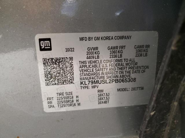 Photo 13 from auction – 2023 CHEVROLET TRAILBLAZE with VIN KL79MUSL2PB065308