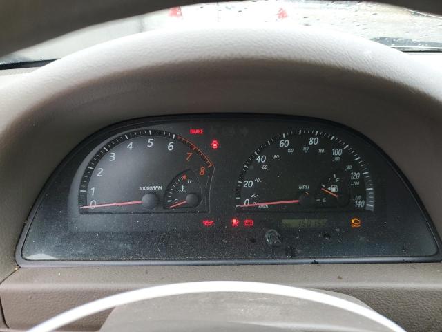 Photo 9 from auction – 2002 TOYOTA CAMRY LE with VIN JTDBE30K020106156