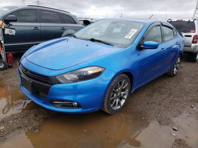 DODGE DART SXT 2015 with VIN 1C3CDFBB3FD205336 - Photo from auction
