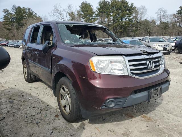 Photo 4 from auction – 2015 HONDA PILOT LX with VIN 5FNYF4H2XFB031989