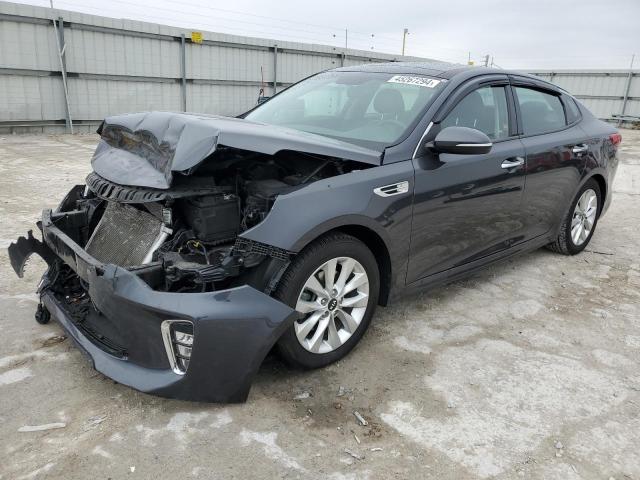 KIA OPTIMA LX 2018 with VIN 5XXGT4L33JG240761 - Photo from auction