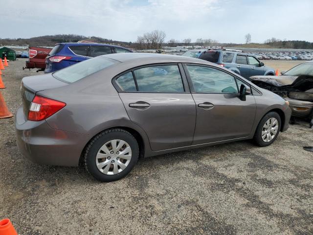 Photo 3 from auction – 2012 HONDA CIVIC LX with VIN 19XFB2F52CE061008
