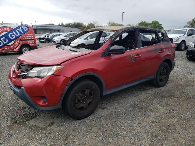TOYOTA RAV4 LE 2015 with VIN 2T3ZFREV9FW225388 - Photo from auction