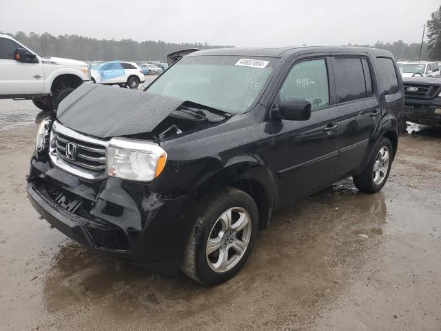 HONDA PILOT EXL 2012 with VIN 5FNYF3H59CB005576 - Photo from auction
