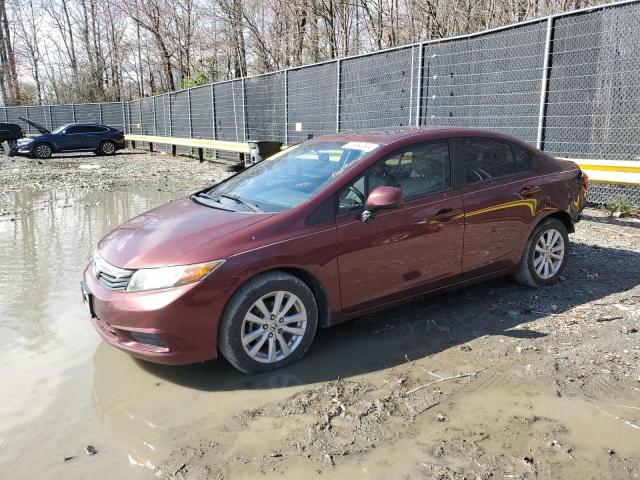 HONDA CIVIC EXL 2012 with VIN 2HGFB2F92CH506310 - Photo from auction