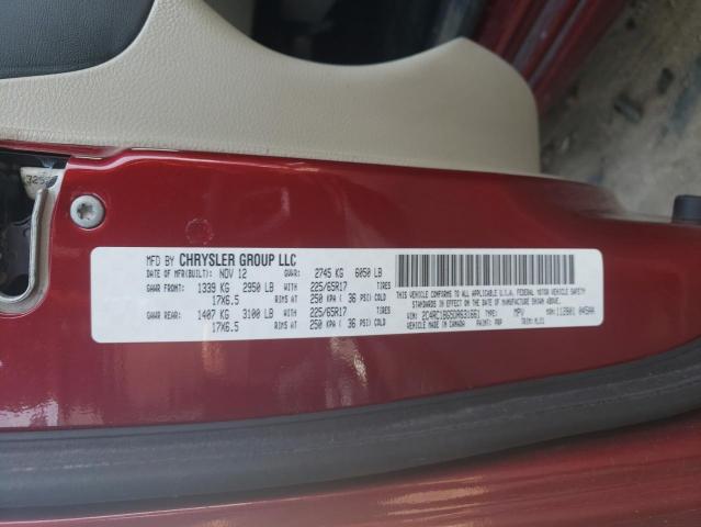 Photo 14 from auction – 2013 CHRYSLER TOWN & COU with VIN 2C4RC1BG5DR631661