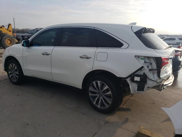 Photo 2 from auction – 2016 ACURA MDX TECHNO with VIN 5FRYD3H44GB014302
