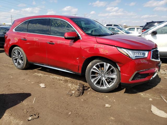 Photo 4 from auction – 2019 ACURA MDX TECHNO with VIN 5J8YD3H54KL011126