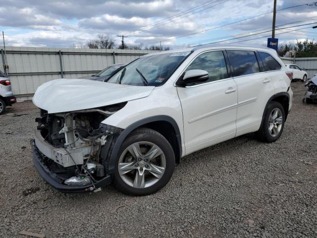 TOYOTA HIGHLANDER 2015 with VIN 5TDDKRFH4FS106860 - Photo from auction