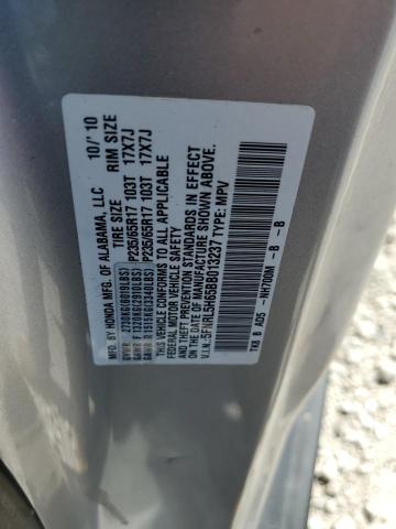 Photo 14 from auction – 2011 HONDA ODYSSEY EX with VIN 5FNRL5H65BB013237