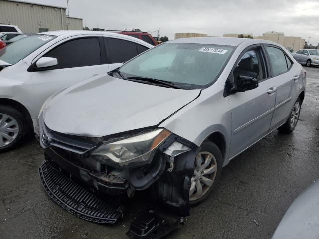 TOYOTA COROLLA L 2016 with VIN 2T1BURHE0GC483166 - Photo from auction